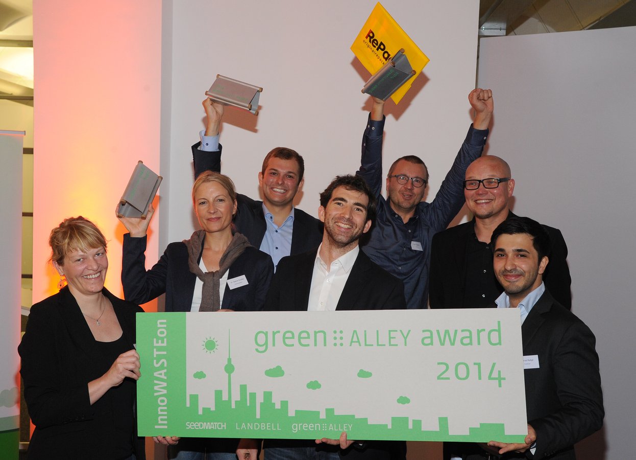 2014 gab es drei Gewinner: RePack, FoodLoop und GreenLab Berlin
