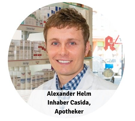 Alexander Helm - Apotheker & Gründer von Casida