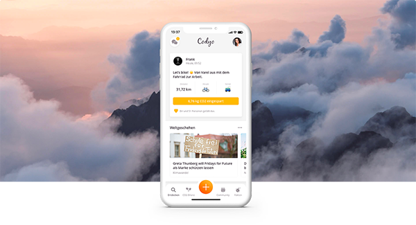 Codyo - Deine App für mehr Klimabewusstsein im Alltag