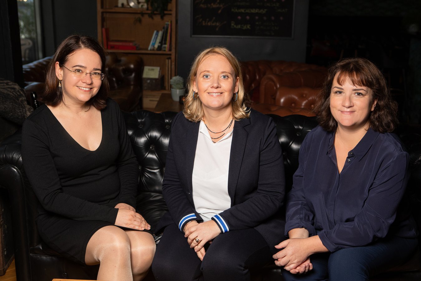 Steffi Kirchberger, Prof. Dr. Sandra Rochnwoski und Yvonne Jamal