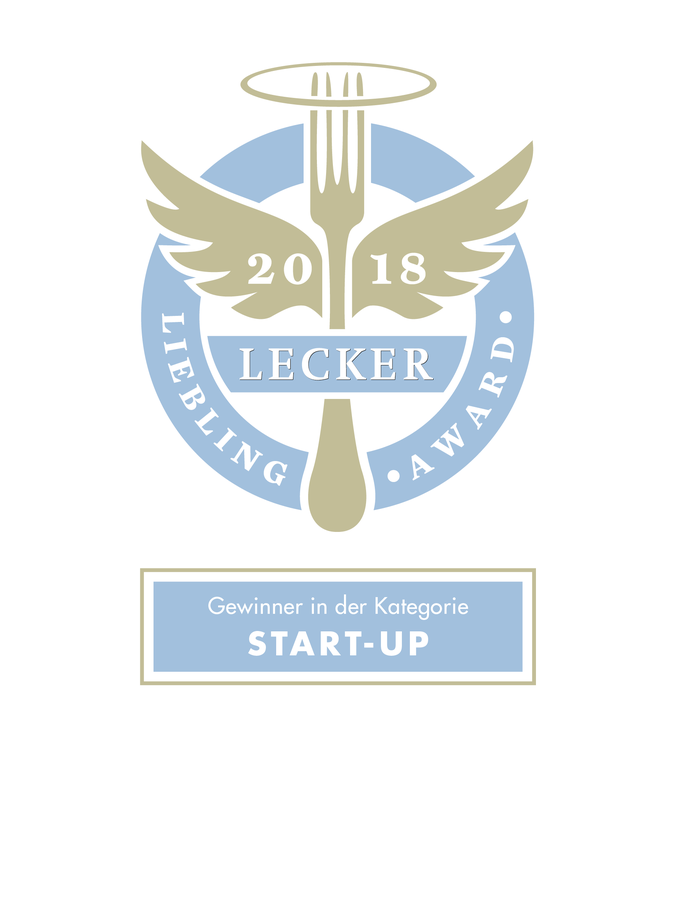 Bestes Startup - Gewinn des Lecker Liebling Awards
