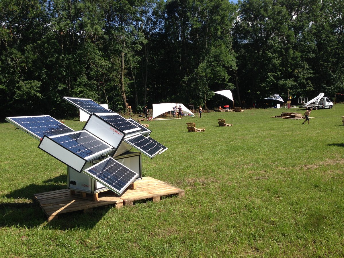 1. SunZilla Prototyp im Einsatz