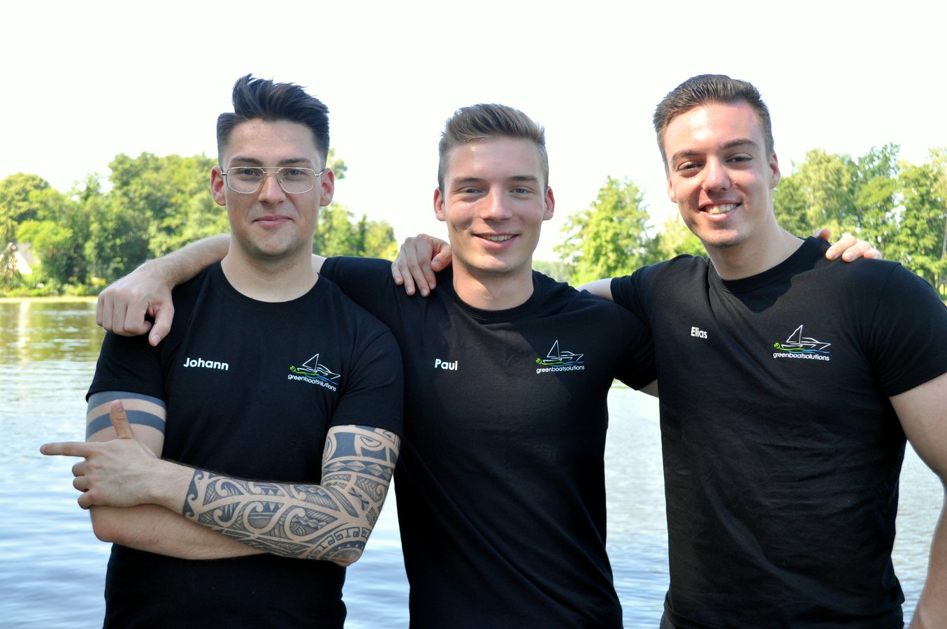 Gründerteam von greenboatsolutions